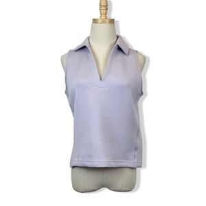 SPANX Light Purple Sleeveless Blouse